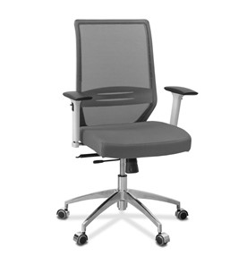 Офисное кресло Aero lux, сетка/ткань TW / серая/серая TW в Тюмени