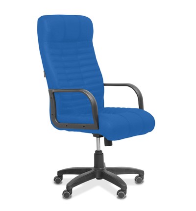 Кресло в офис Атлант, ткань TW / синяя в Заводоуковске - изображение