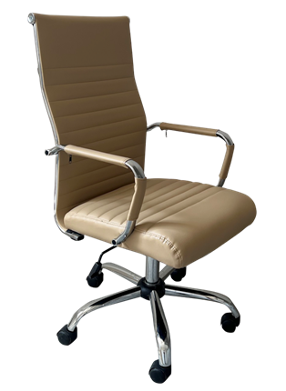 Офисное кресло C039D бежевый в Тюмени - изображение