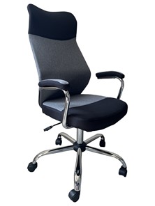 Офисное кресло C168 черный/серый в Тюмени