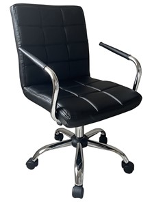 Кресло офисное C8545  BLACK (чёрный) в Тюмени
