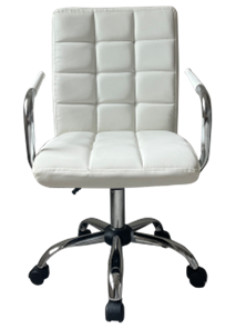 Офисное кресло C8545 белый в Ишиме