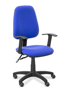 Кресло в офис Эльза Т, ткань Colori / синяя в Тюмени
