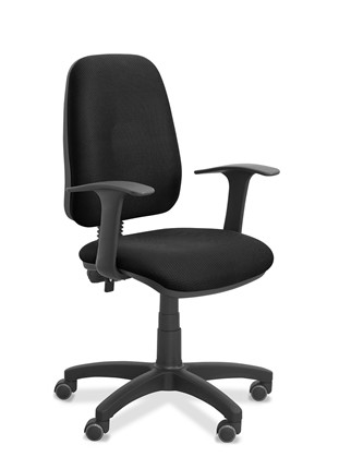 Офисное кресло  Эльза Т, ткань TW / черная в Тюмени - изображение
