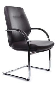 Кресло для офиса Alonzo-CF (С1711), темно-коричневый в Заводоуковске