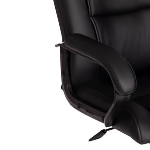 Компьютерное кресло BERGAMO Хром (22) кож/зам, черный, арт.19370 в Заводоуковске - предосмотр 8