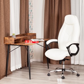 Кресло компьютерное BOSS Lux, кож/зам, белый, арт.21152 в Заводоуковске - предосмотр 11