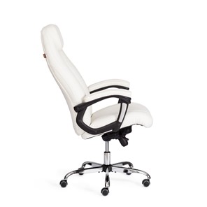 Кресло компьютерное BOSS Lux, кож/зам, белый, арт.21152 в Тюмени - предосмотр 2