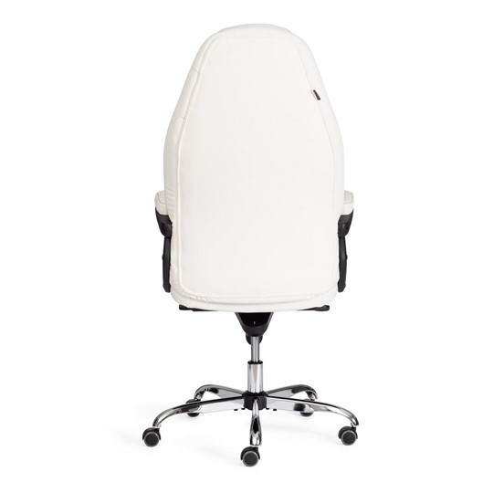 Кресло компьютерное BOSS Lux, кож/зам, белый, арт.21152 в Заводоуковске - изображение 4