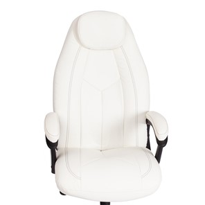Кресло компьютерное BOSS Lux, кож/зам, белый, арт.21152 в Тюмени - предосмотр 5