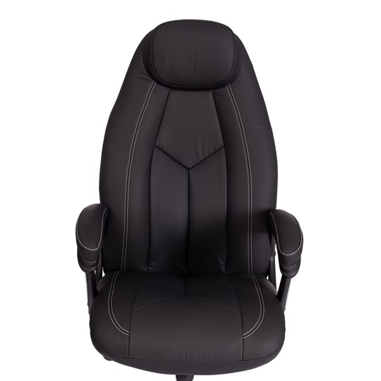 Компьютерное кресло BOSS Lux, кож/зам, черный, арт.21151 в Тюмени - изображение 6