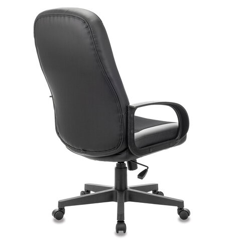 Кресло офисное BRABIX "City EX-512", кожзаменитель черный, ткань черная, TW, 531407 в Заводоуковске - изображение 2