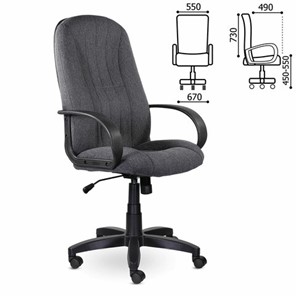 Кресло Brabix Classic EX-685 (ткань С, серое) 532023 в Тюмени - предосмотр 6