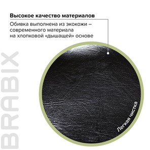 Кресло BRABIX "Eldorado EX-504", экокожа, черное, 530874 в Заводоуковске - предосмотр 8