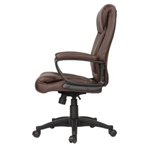 Компьютерное кресло BRABIX "Enter EX-511", экокожа, коричневое, 531163 в Тюмени - предосмотр 4