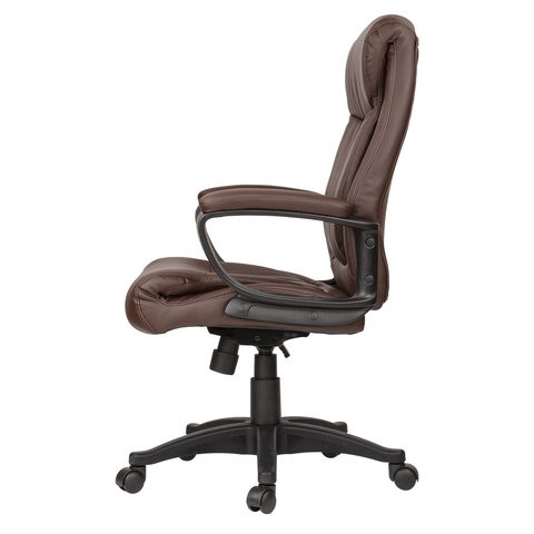Компьютерное кресло BRABIX "Enter EX-511", экокожа, коричневое, 531163 в Тюмени - изображение 4