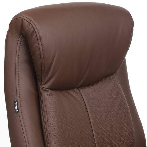 Компьютерное кресло BRABIX "Enter EX-511", экокожа, коричневое, 531163 в Тюмени - изображение 6