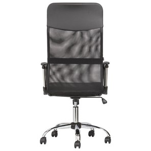 Офисное кресло BRABIX "Flash MG-302", с подлокотниками, хром, черное, 530867 в Заводоуковске - предосмотр 5