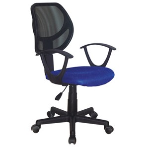 Кресло офисное Brabix Flip MG-305 (ткань TW, синее/черное) 531919 в Ишиме