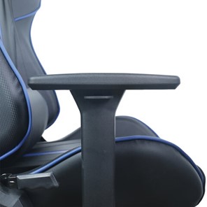 Кресло BRABIX "GT Carbon GM-120", две подушки, экокожа, черное/синее, 531930 в Заводоуковске - предосмотр 13