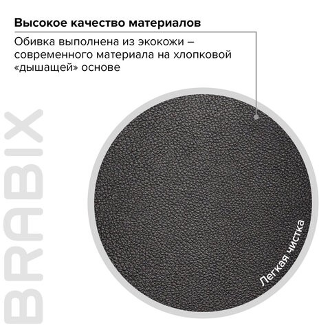 Кресло BRABIX PREMIUM "Amadeus EX-507", экокожа, хром, черное, 530879 в Заводоуковске - изображение 16