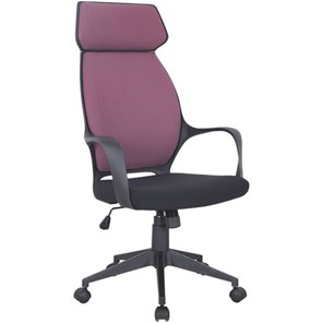 Кресло офисное Brabix Premium Galaxy EX-519 (ткань, черное/терракотовое) 531570 в Тюмени