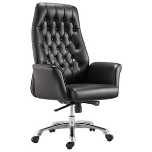Кресло офисное BRABIX PREMIUM "Legacy EX-750", синхромеханизм, алюминий, экокожа, черное, 532492 в Тюмени - предосмотр