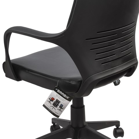 Кресло Brabix Premium Prime EX-515 (экокожа, черное) 531569 в Тюмени - изображение 8