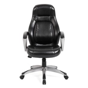 Кресло офисное BRABIX PREMIUM "Turbo EX-569", экокожа, спортивный дизайн, черное, 531014 в Тюмени - предосмотр 3