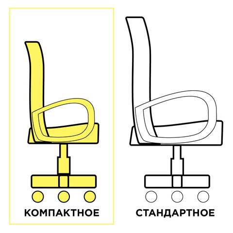 Компьютерное кресло Brabix Smart MG-313 (без подлокотников, черное) 531843 в Заводоуковске - изображение 10