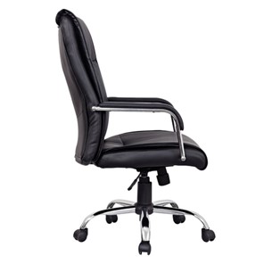 Кресло офисное BRABIX "Space EX-508", экокожа, хром, черное, 530860 в Тюмени - предосмотр 2