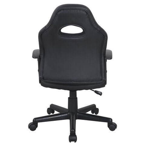 Кресло офисное BRABIX "Spark GM-201", экокожа, черное/серое, 532504 в Тюмени - изображение 3