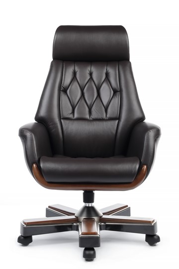 Кресло офисное Byron (YS1505A), коричневый в Тюмени - изображение 4