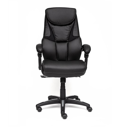 Офисное кресло CAMBRIDGE кож/зам/ткань, черный/черный , 36-6/11 арт.12756 в Тюмени - изображение 1