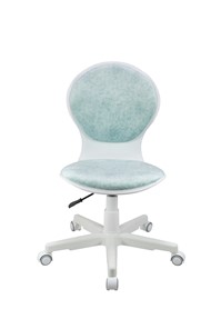 Кресло офисное Chair 1139 FW PL White, Голубой в Заводоуковске - предосмотр 1