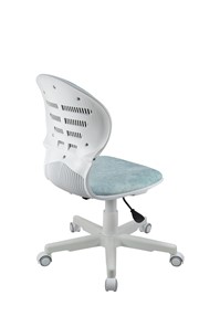 Кресло офисное Chair 1139 FW PL White, Голубой в Тюмени - предосмотр 3