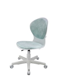 Кресло офисное Chair 1139 FW PL White, Голубой в Заводоуковске - предосмотр 5