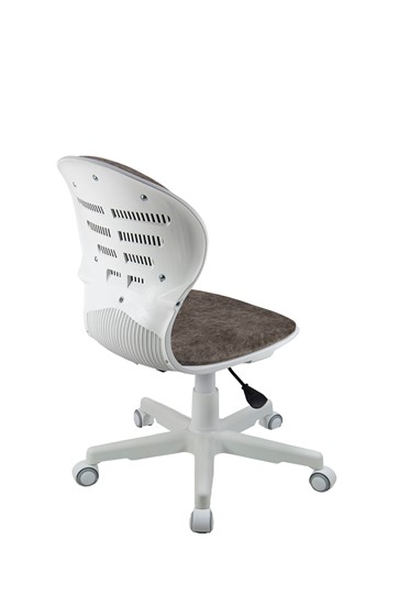 Кресло компьютерное Chair 1139 FW PL White, Шоколад в Тюмени - изображение 3