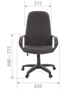 Компьютерное кресло CHAIRMAN 279 JP15-2, цвет черный в Заводоуковске - предосмотр 4