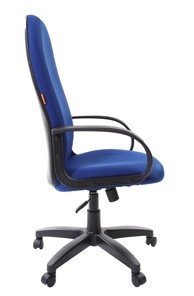 Кресло компьютерное CHAIRMAN 279 TW 10, цвет синий в Тюмени - предосмотр 5