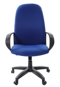 Кресло компьютерное CHAIRMAN 279 TW 10, цвет синий в Тюмени - предосмотр 4