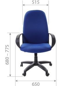 Кресло CHAIRMAN 279 TW 11, цвет черный в Заводоуковске - предосмотр 4