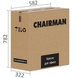 Кресло компьютерное CHAIRMAN 289, ткань, цвет черный в Тюмени - предосмотр 4