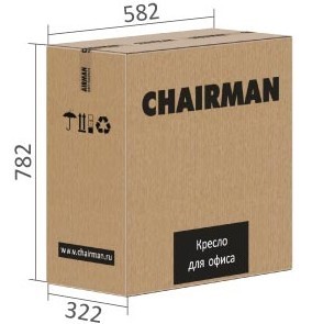 Офисное кресло CHAIRMAN 289, ткань, цвет серый в Тюмени - изображение 5