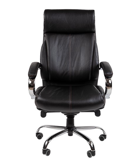 Кресло офисное CHAIRMAN 423 Экокожа черная в Тюмени - изображение 1