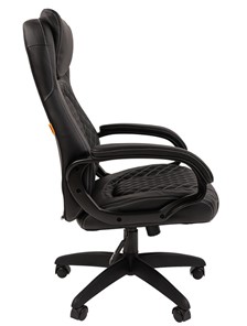 Кресло офисное CHAIRMAN 432, экокожа, цвет черный в Тюмени - предосмотр 5