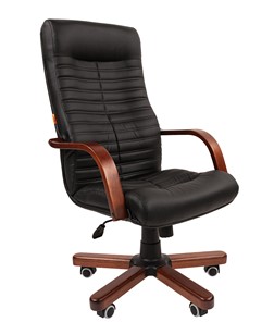 Кресло CHAIRMAN 480 WD, экокожа, цвет черный в Тобольске