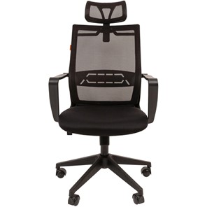 Компьютерное кресло CHAIRMAN 545 сетка/ткань черный в Тюмени - предосмотр 1