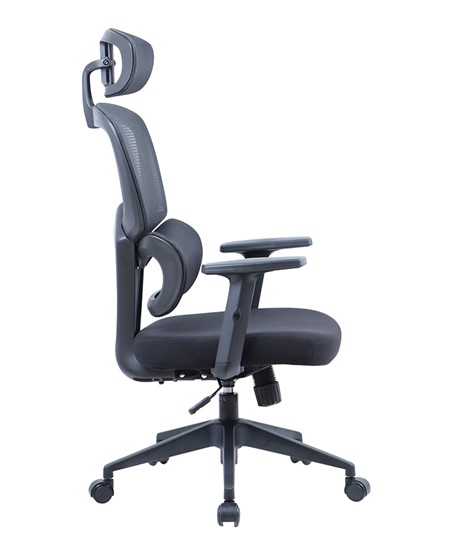 Кресло офисное CHAIRMAN 560 cетчатый акрил черный / полиэстер черный в Тюмени - изображение 2