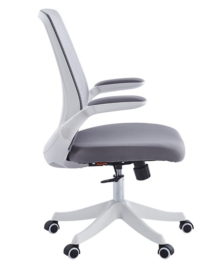 Кресло компьютерное CHAIRMAN 565, сетчатый акрил серый / полиэстер серый в Тюмени - изображение 2